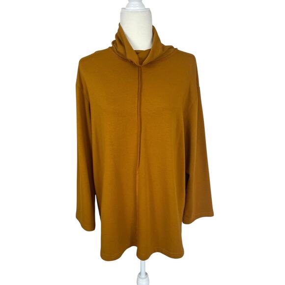 bryn Walker Tops - Bryn Walker Bamboo Organic Cotton Stretch Tunic Top Size Small Lagenlook Artsy